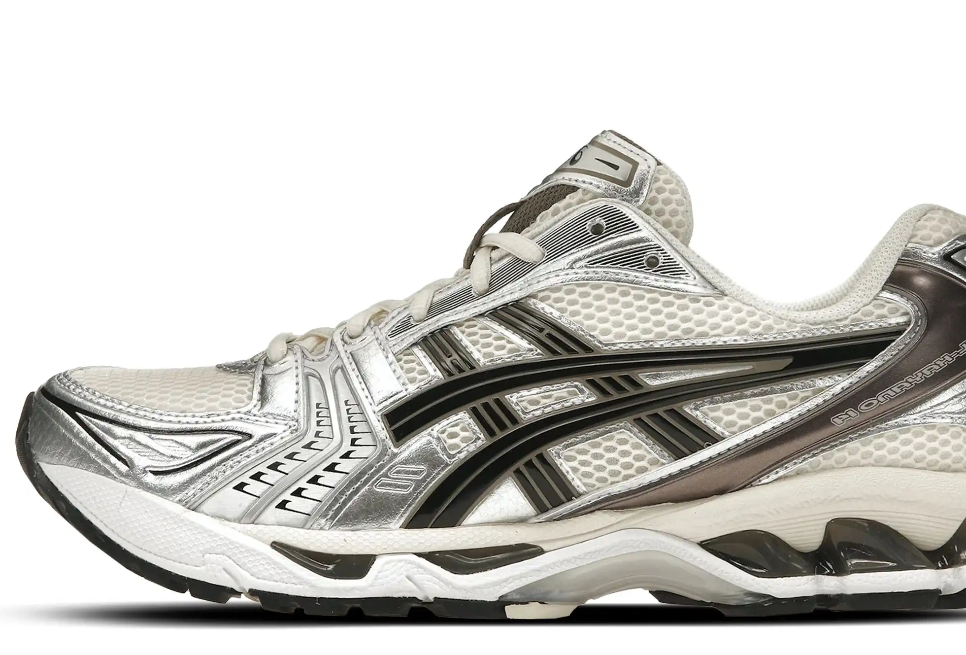 ASICS Cream Gel-Kayano Plum Black Metallic 14 0616